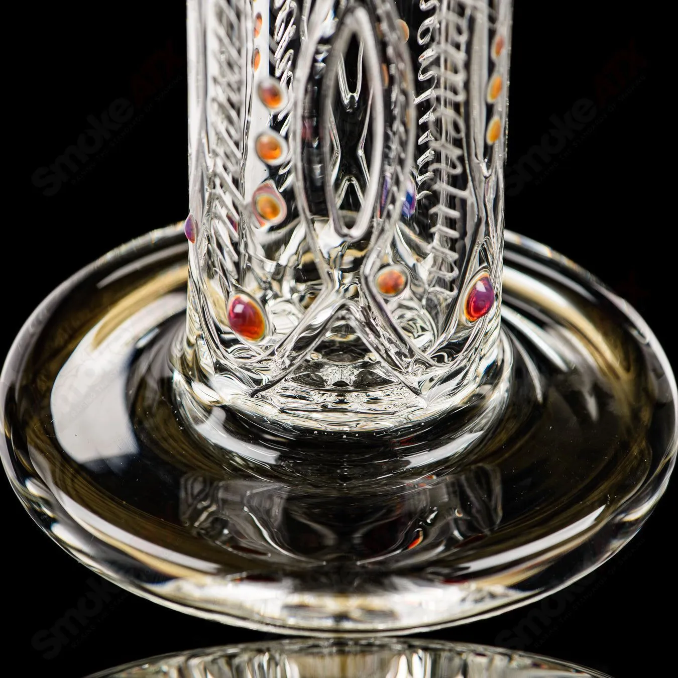 #1 Elementum Membrane Tube with Color Dots Avant-Garde Glass
