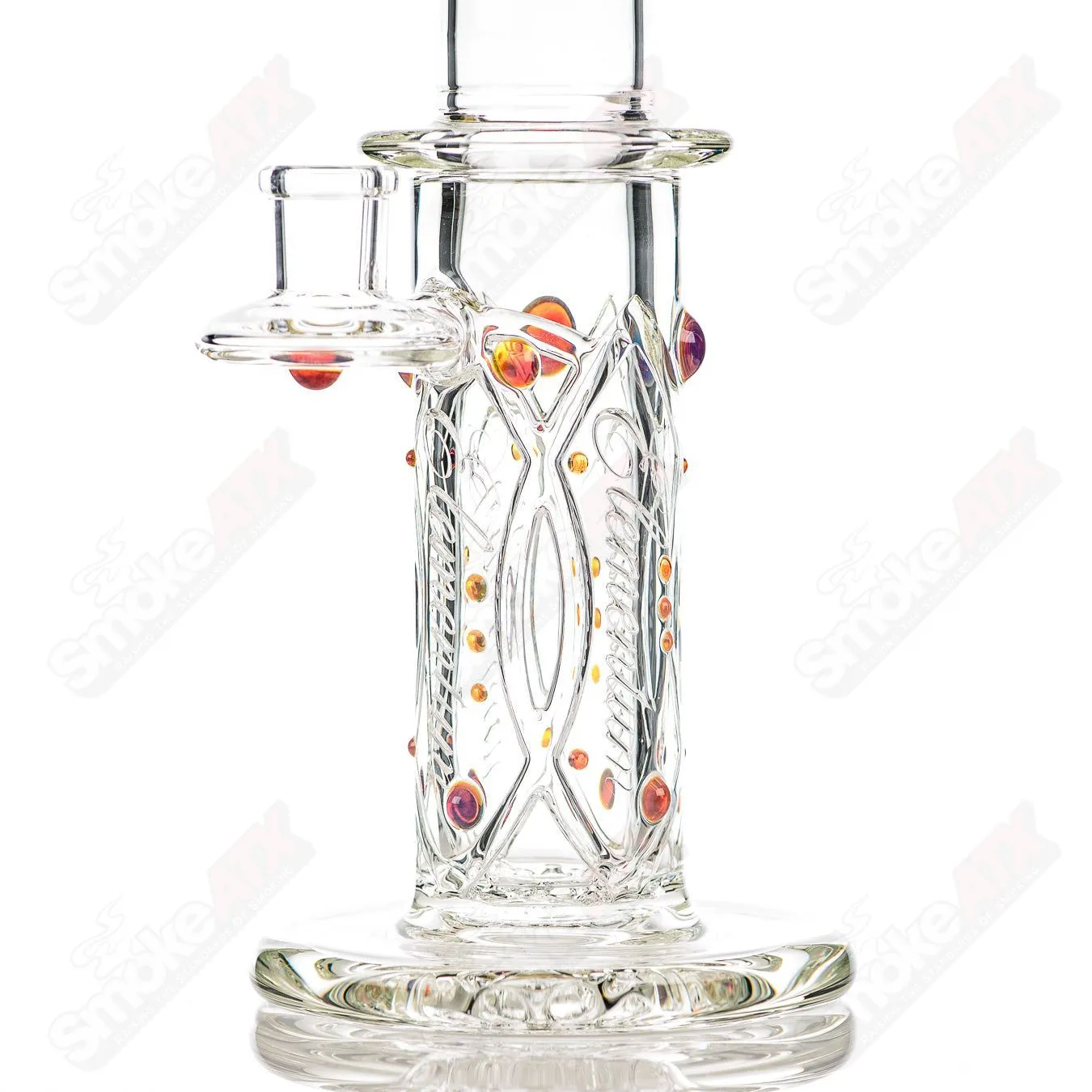 #1 Elementum Membrane Tube with Color Dots Avant-Garde Glass