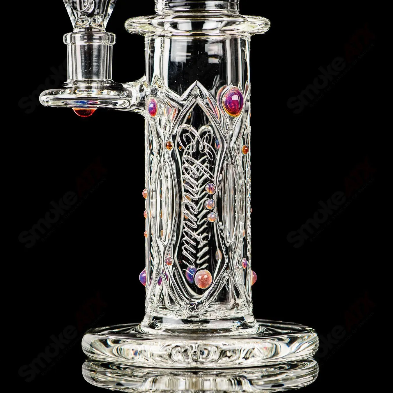 #1 Elementum Membrane Tube with Color Dots Avant-Garde Glass