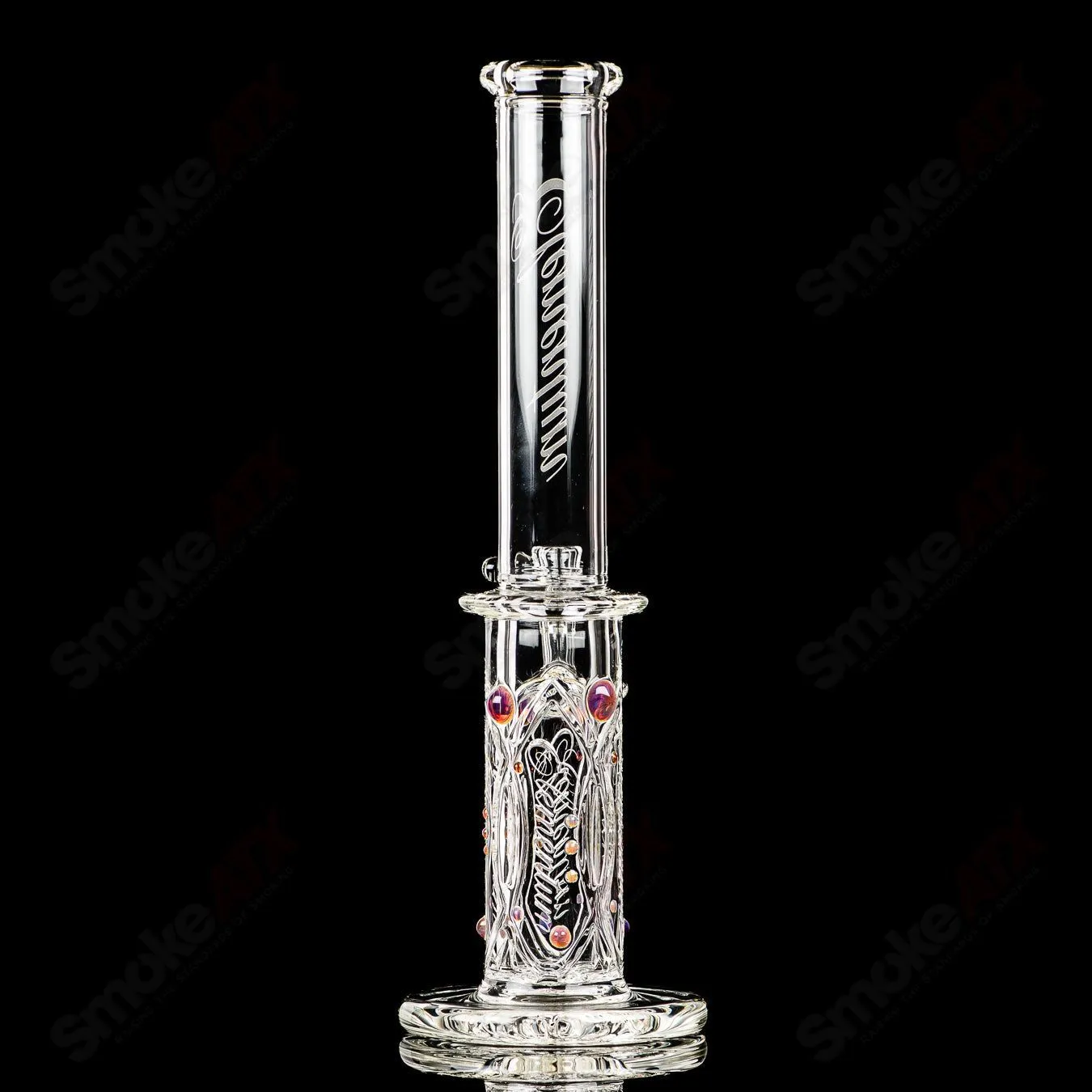 #1 Elementum Membrane Tube with Color Dots Avant-Garde Glass
