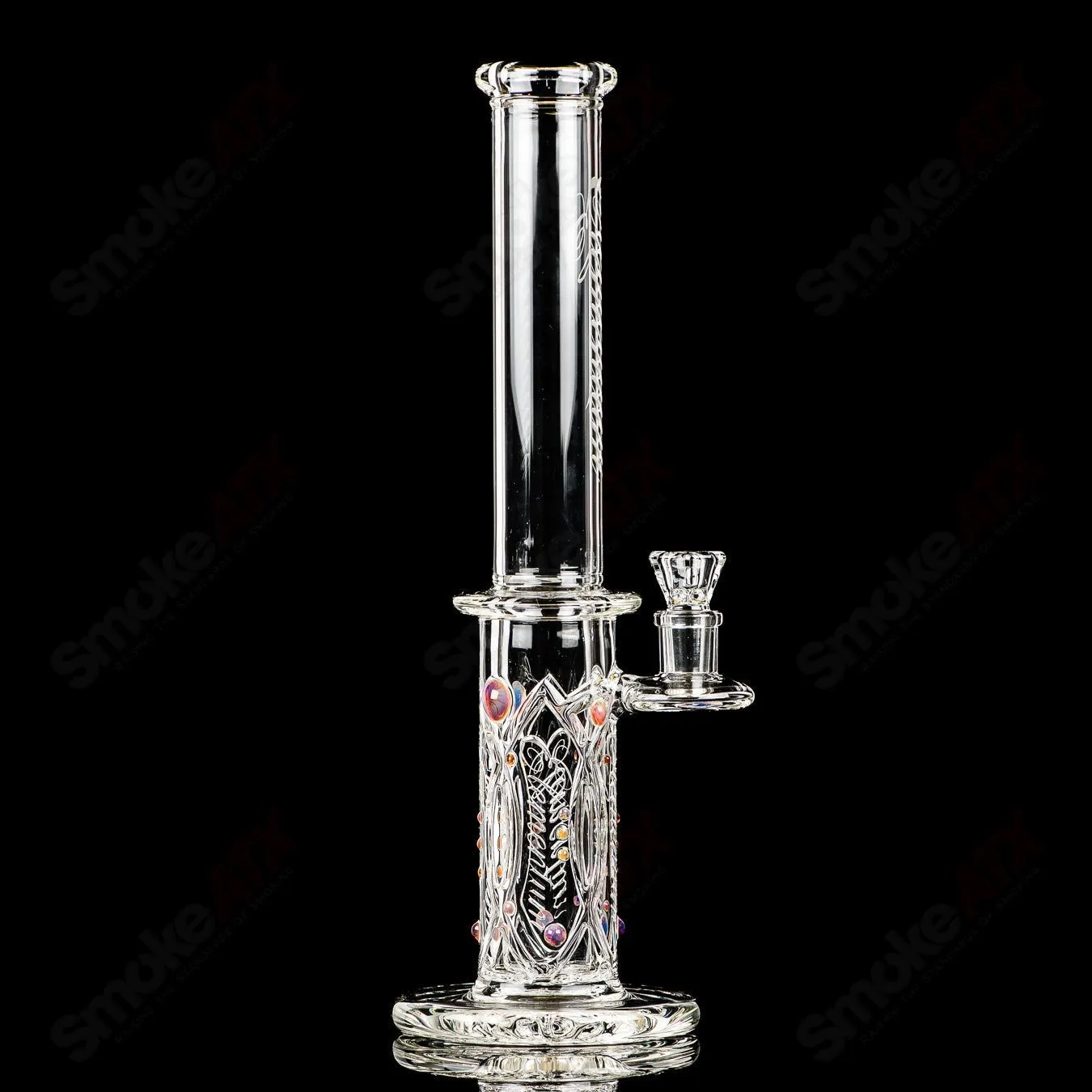 #1 Elementum Membrane Tube with Color Dots Avant-Garde Glass