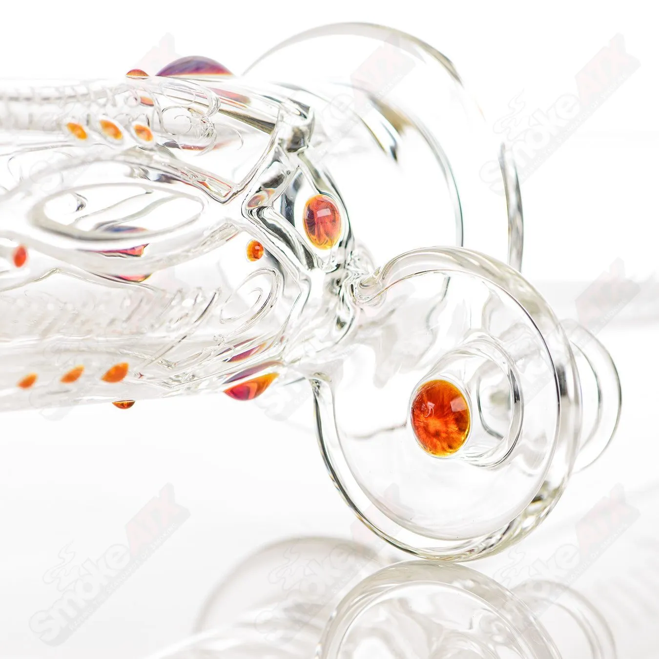 #1 Elementum Membrane Tube with Color Dots Avant-Garde Glass