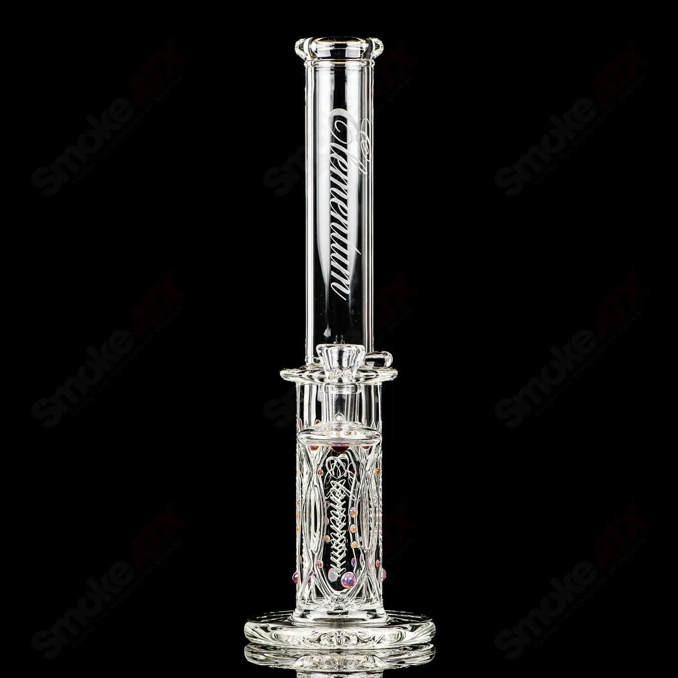 #1 Elementum Membrane Tube with Color Dots Avant-Garde Glass