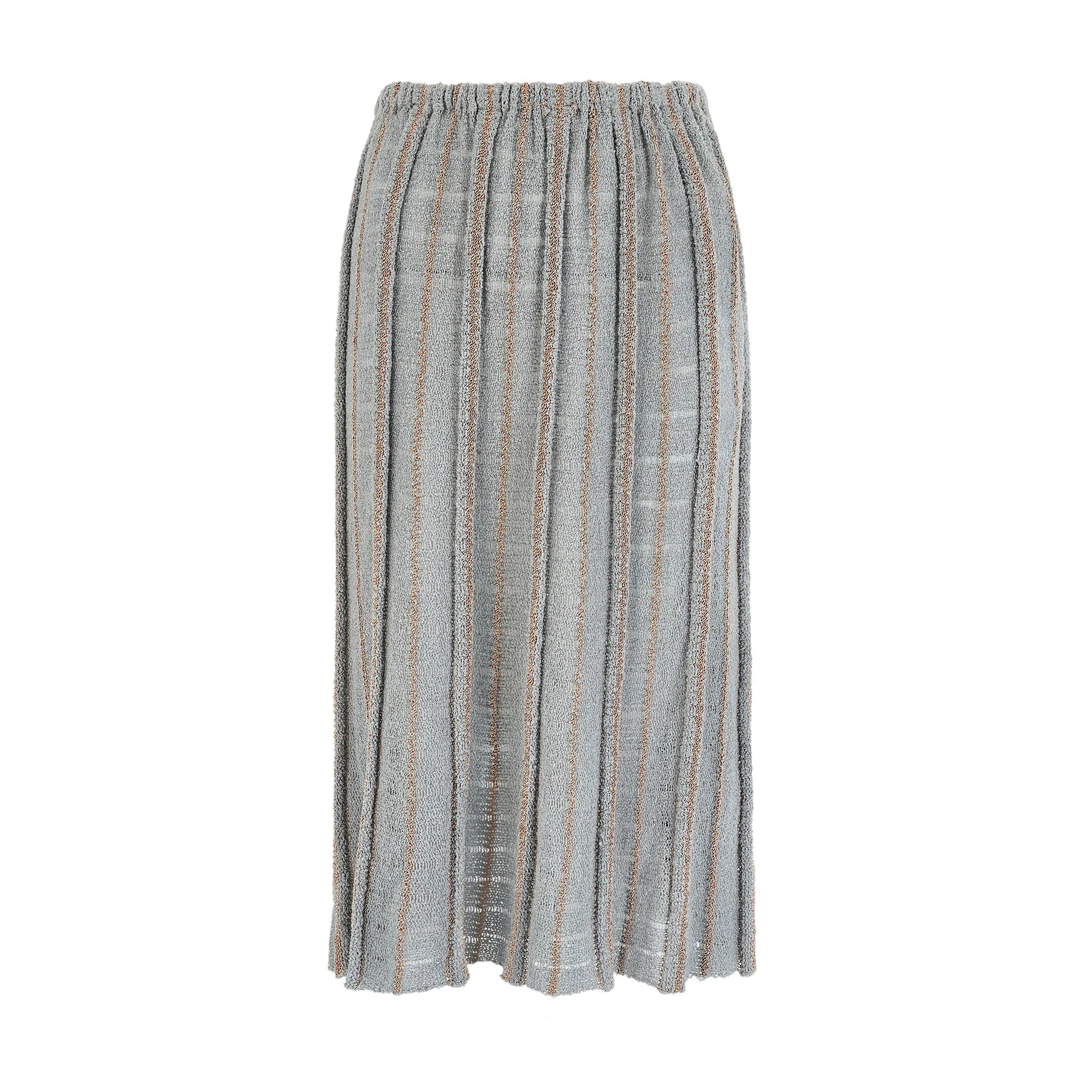 1970s Mary Farrin Four Piece Knitted Skirt Suit