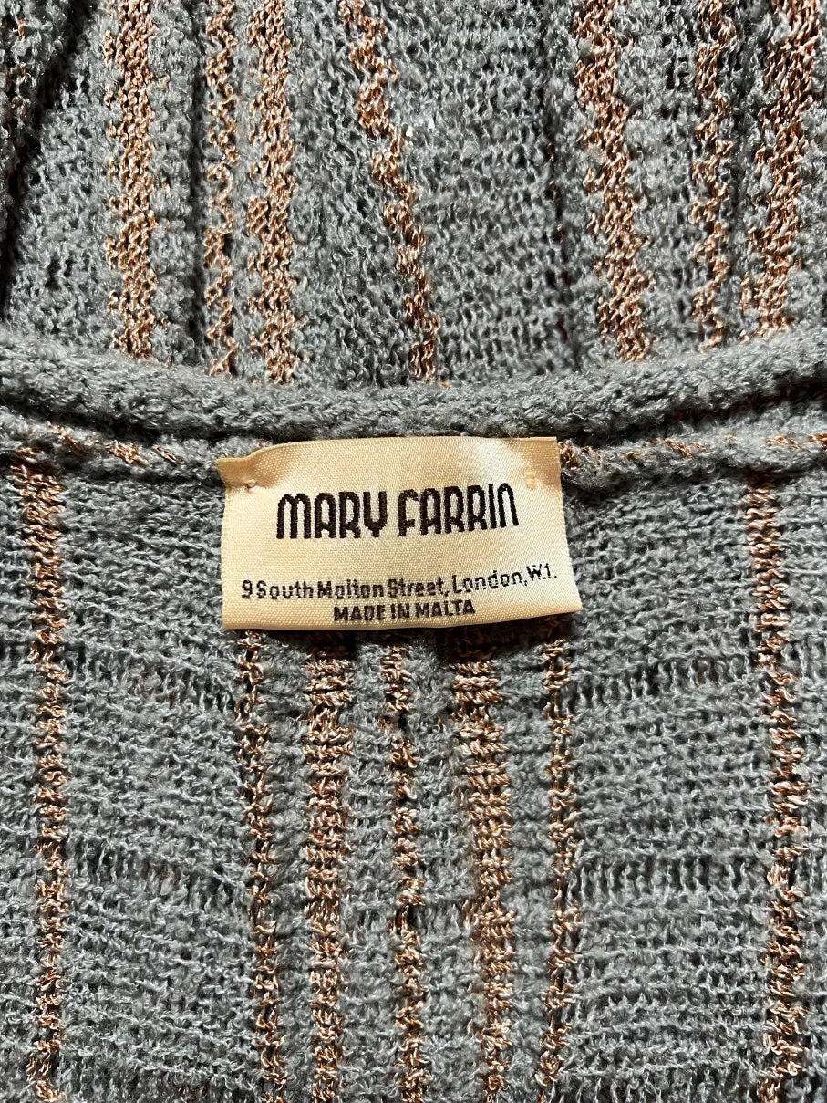 1970s Mary Farrin Four Piece Knitted Skirt Suit