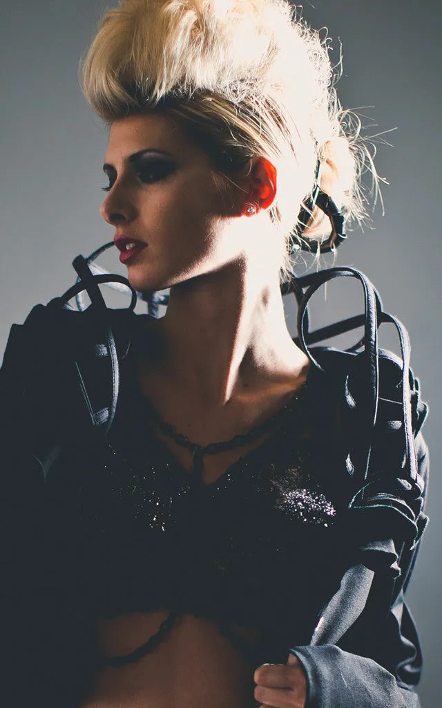 Black corset top