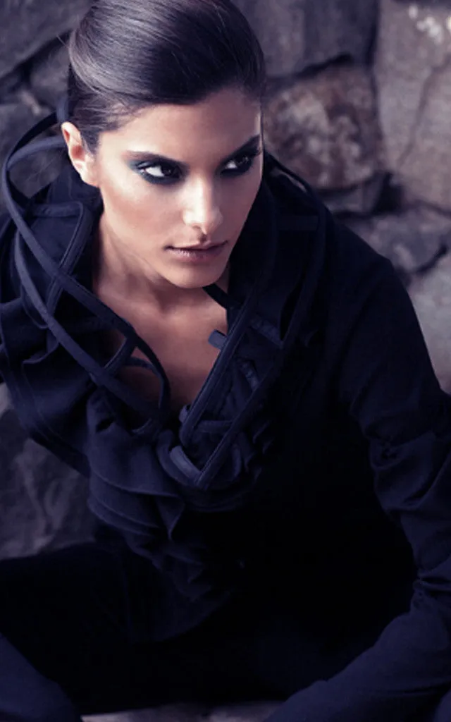 Black corset top