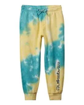 Boys New Tie Dye Joggers in Marine Blue