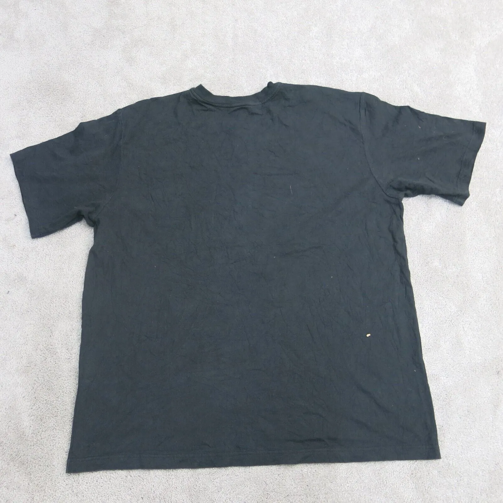 Carhartt Shirt Mens XL Black Henley Original Fit Short Sleeve Workwear Pockets