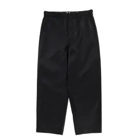 COMME DES GARCONS HOMME P006 WIDE CHINO PANT BLACK