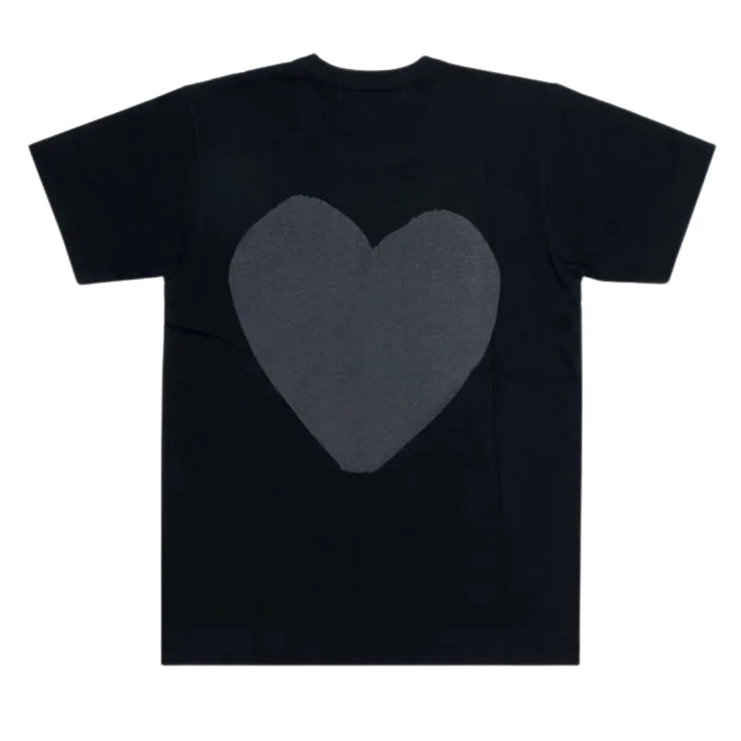 COMME DES GARÇONS PLAY BLACK HEART T-SHIRT BLACK