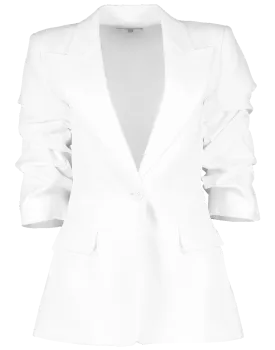 Crushed Sleeve Blazer