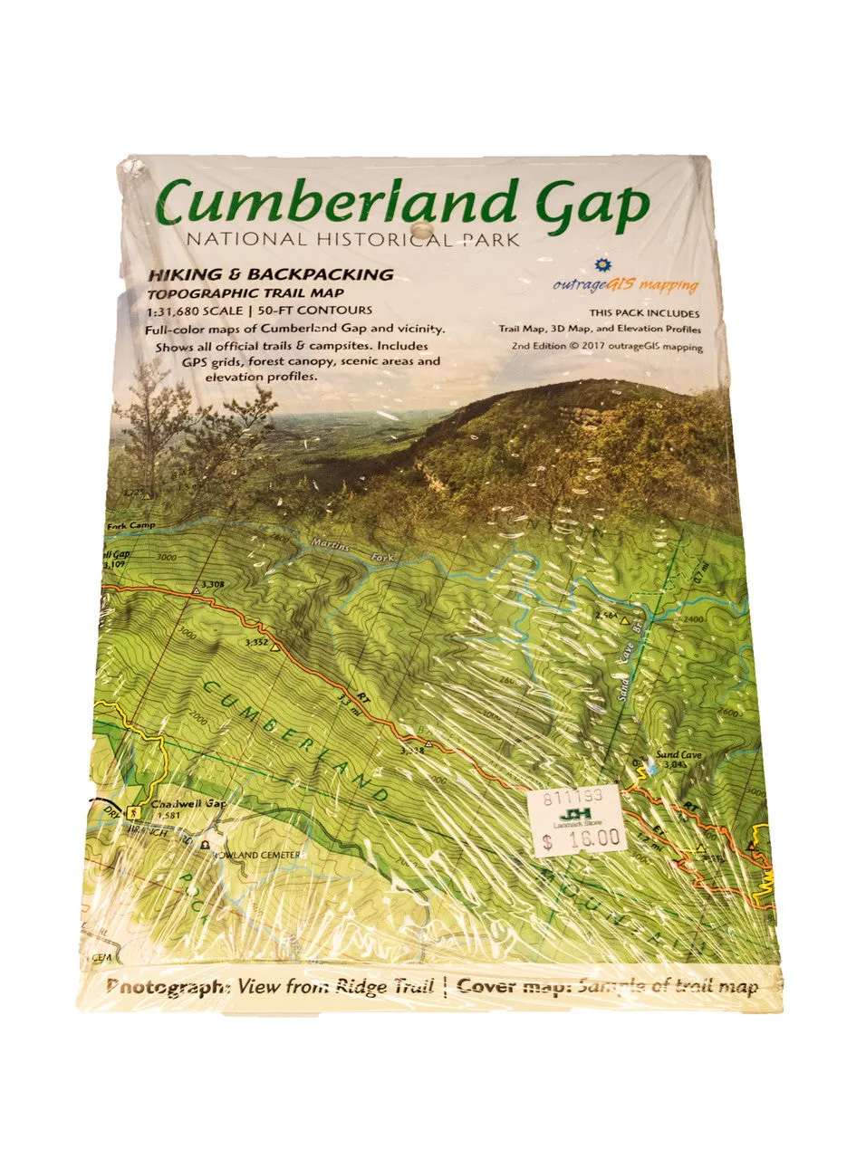 Cumberland Gap Topographic Map