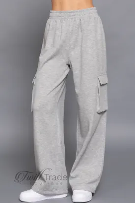 French Terry Cargo Pants