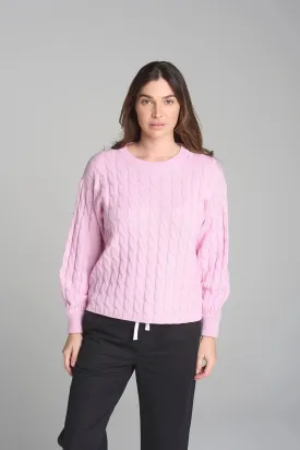 Goondiwindi Cotton Crew Neck Cable Chunky Knit C1834M - Pre-Order April Delivery