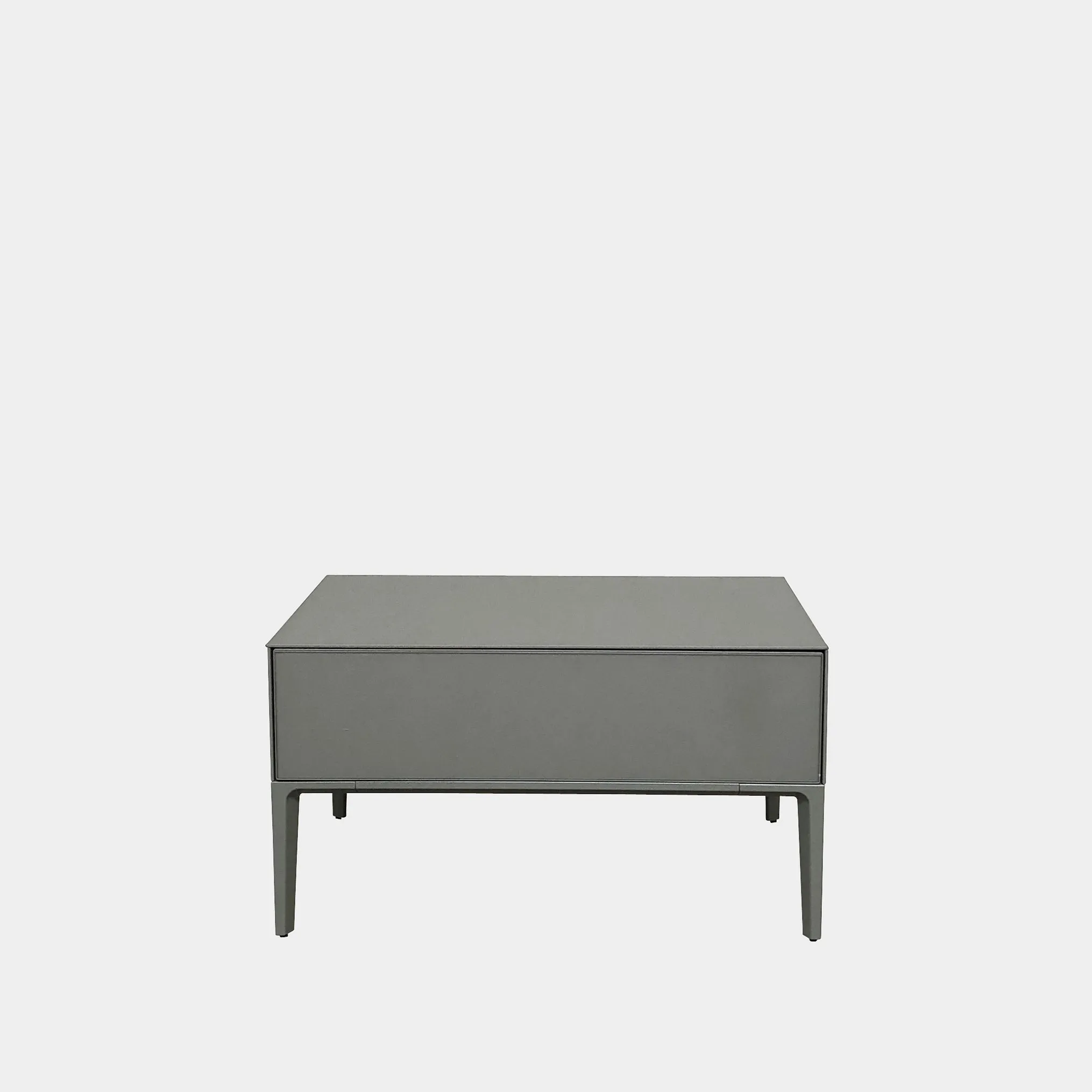 Gray Lacquer Nightstand (2 in stock)