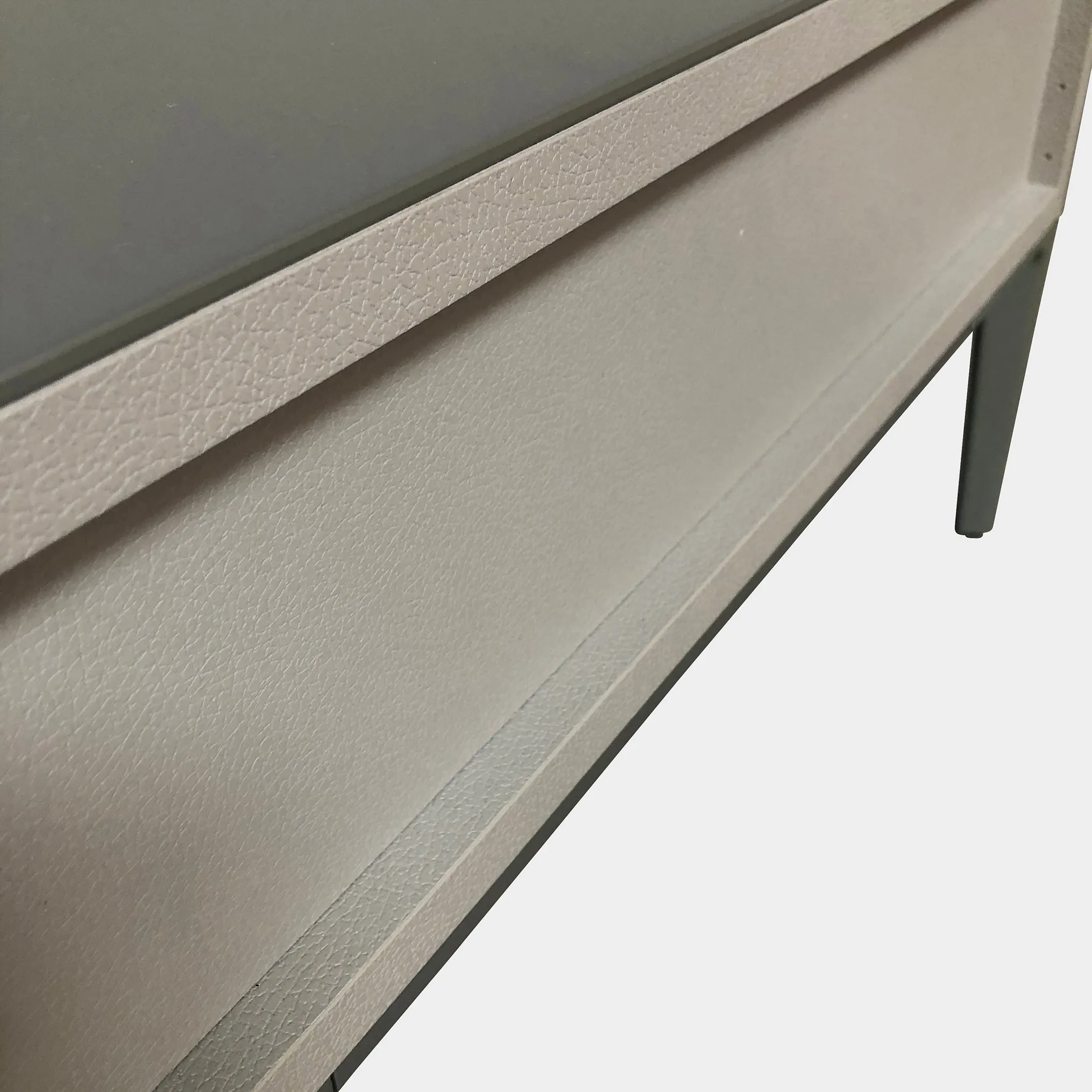 Gray Lacquer Nightstand (2 in stock)