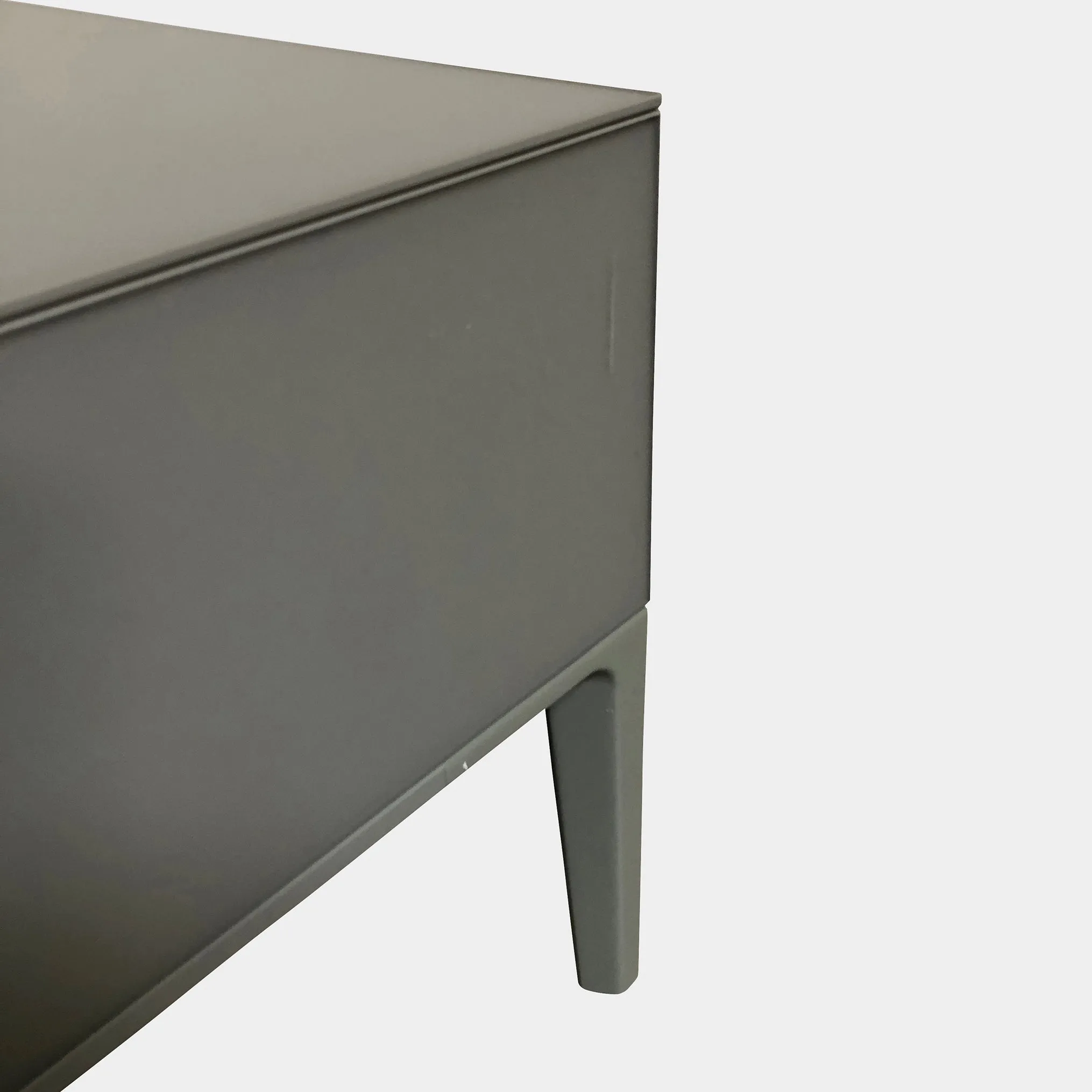 Gray Lacquer Nightstand (2 in stock)
