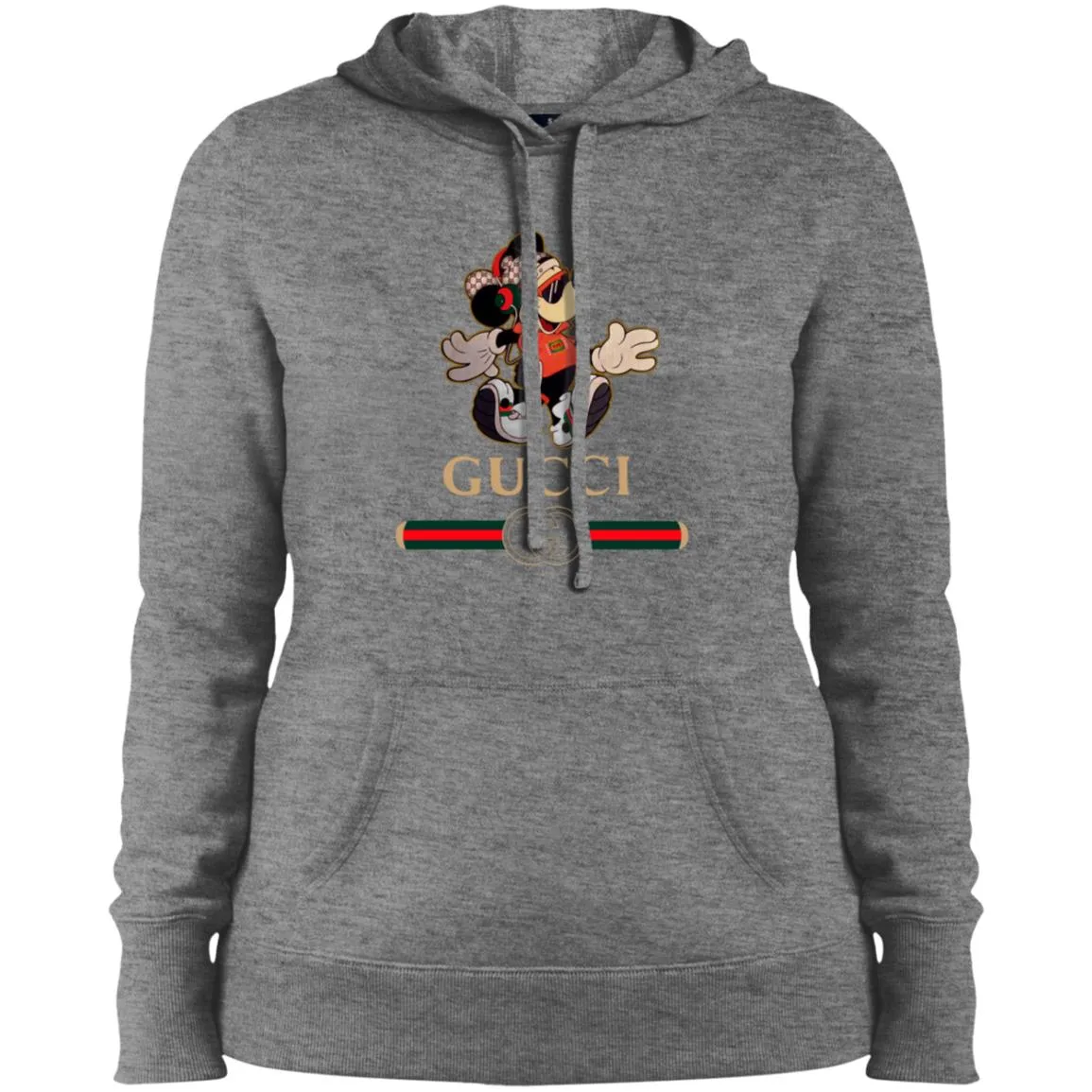 Gucci Mickey Fashion Stylelist Music T-shirt Women Hooded Sweatshirt