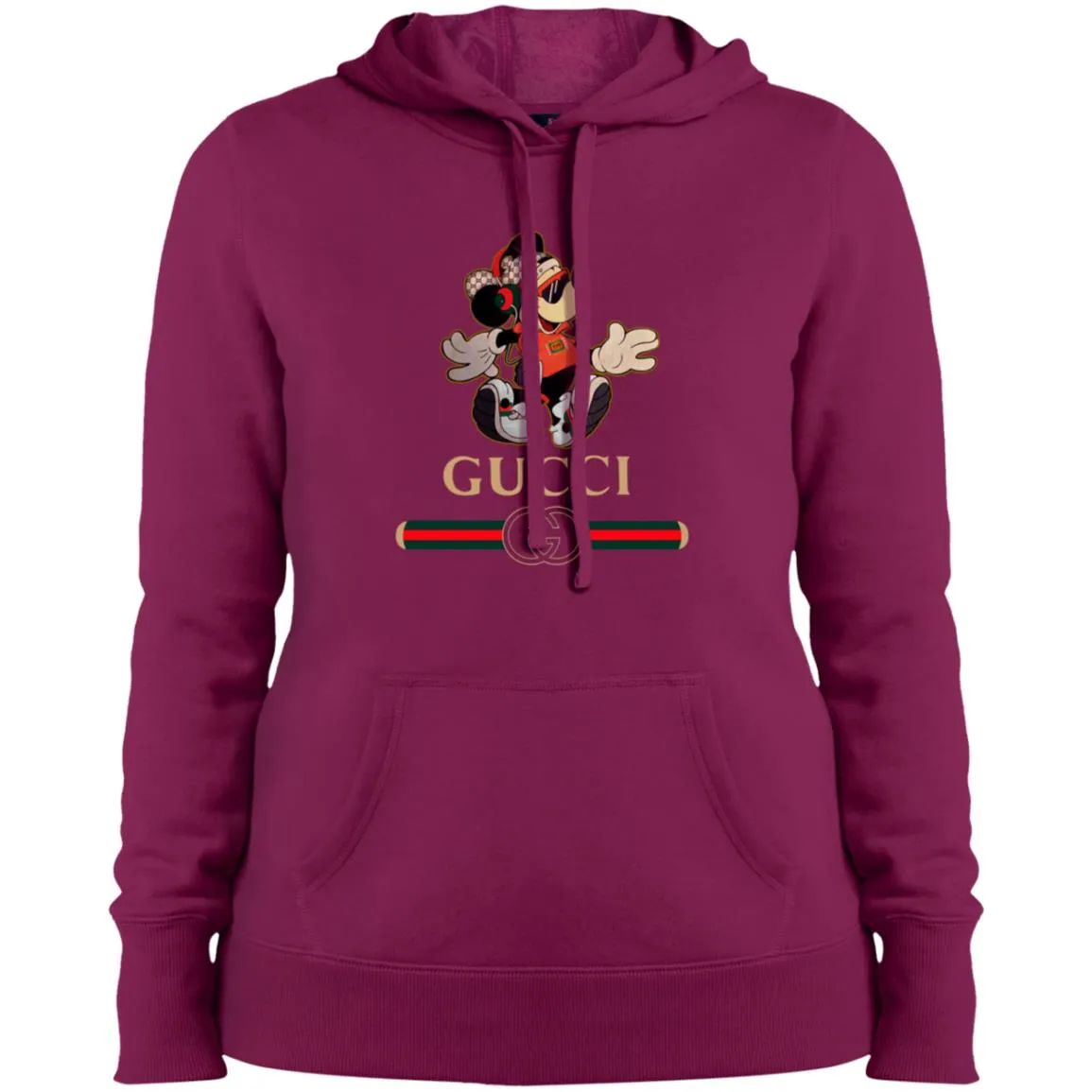 Gucci Mickey Fashion Stylelist Music T-shirt Women Hooded Sweatshirt