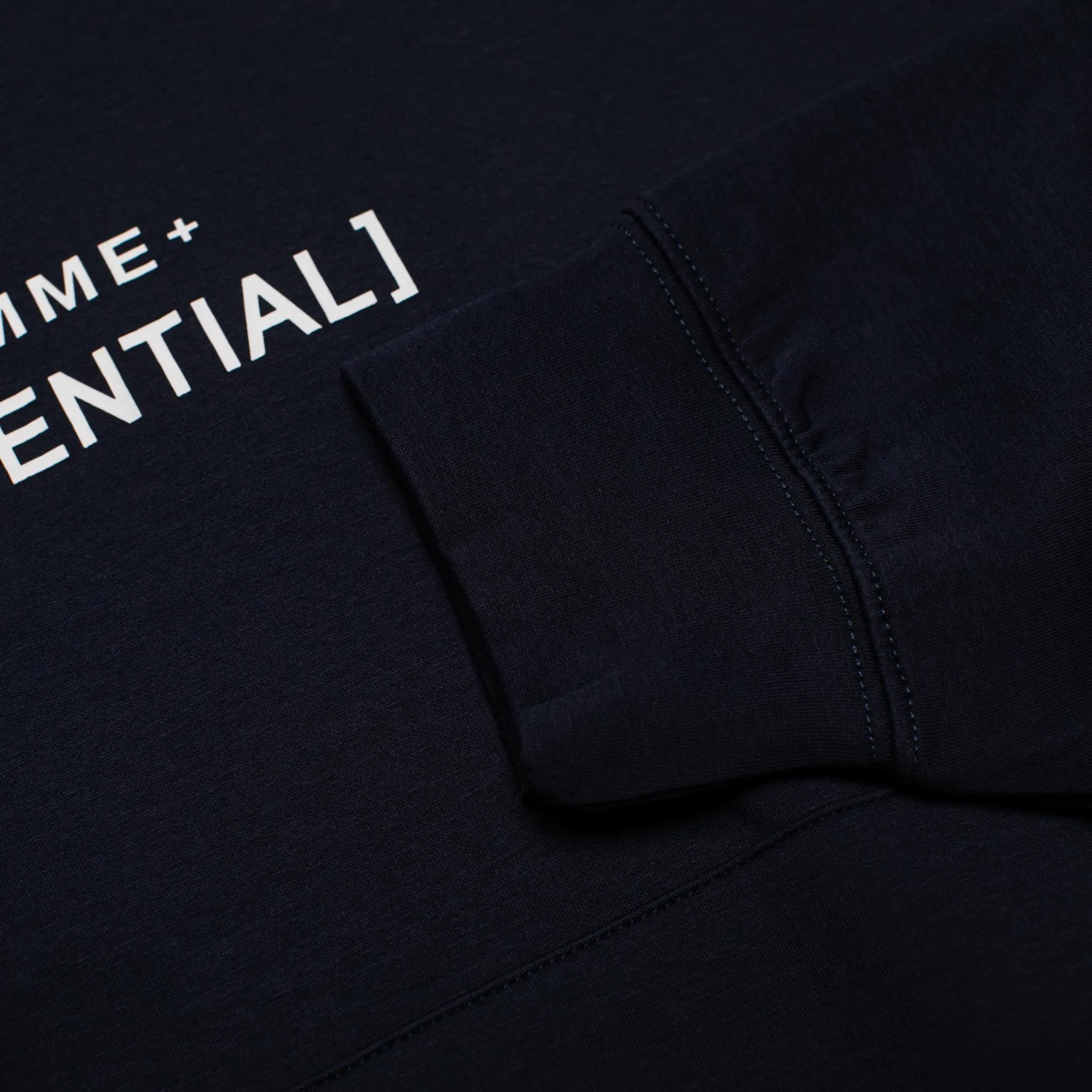 HOMME  Lightweight 'ESSENTIAL' Hoodie Navy