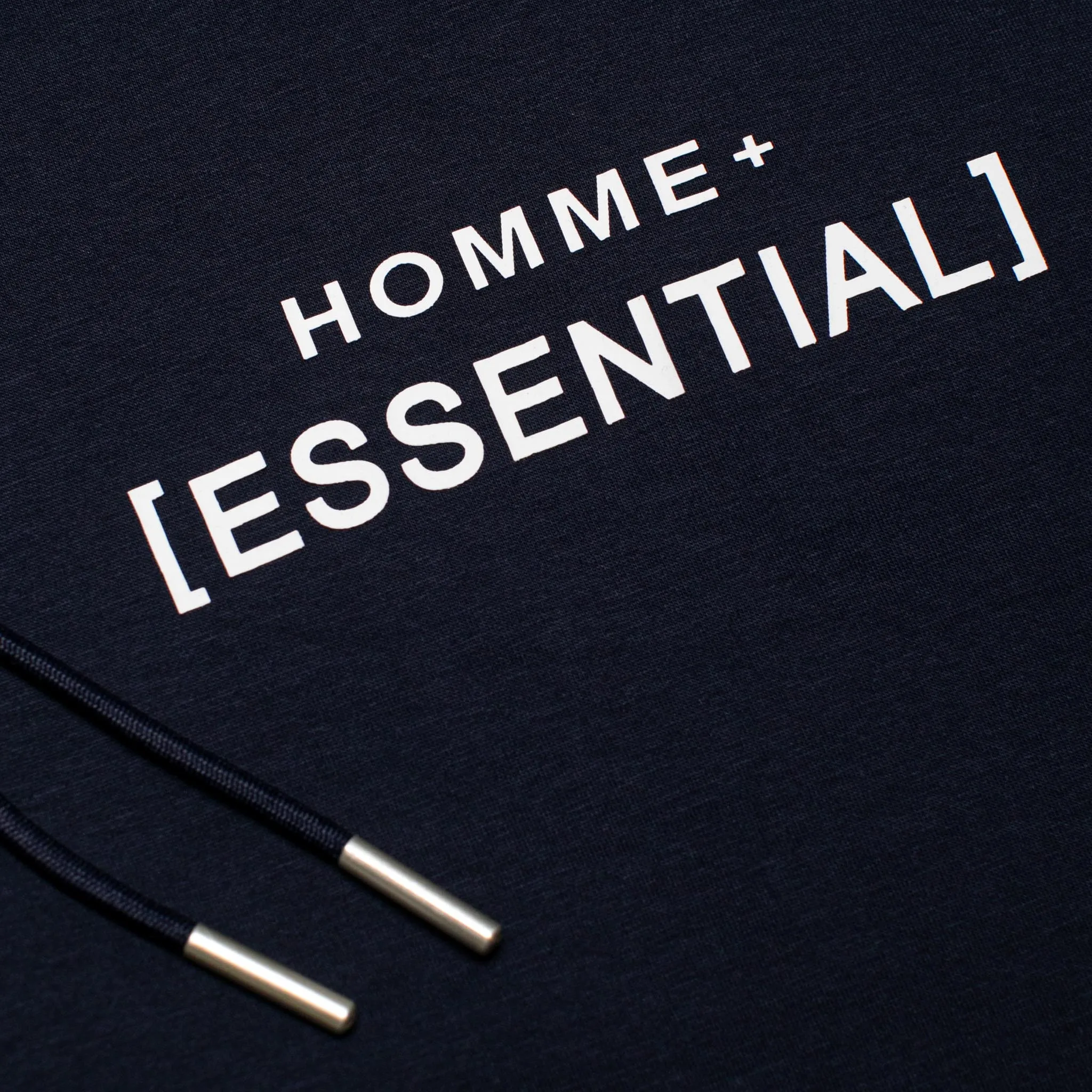 HOMME  Lightweight 'ESSENTIAL' Hoodie Navy