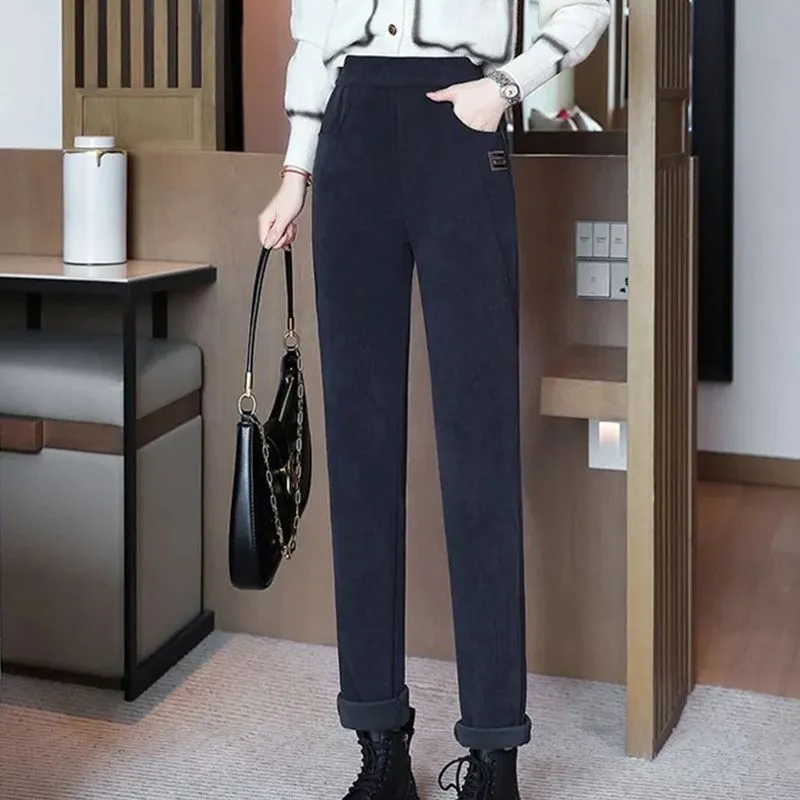 🎁Hot Sale 49% OFF⏳Women's High-waist Warm Faux Fleece-lined Pants