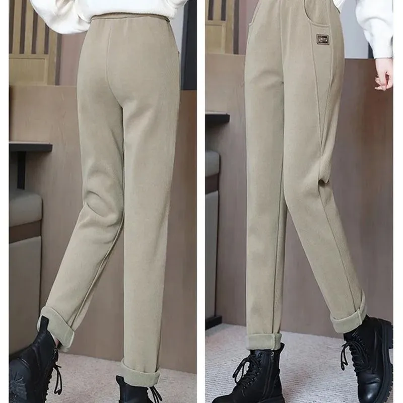 🎁Hot Sale 49% OFF⏳Women's High-waist Warm Faux Fleece-lined Pants