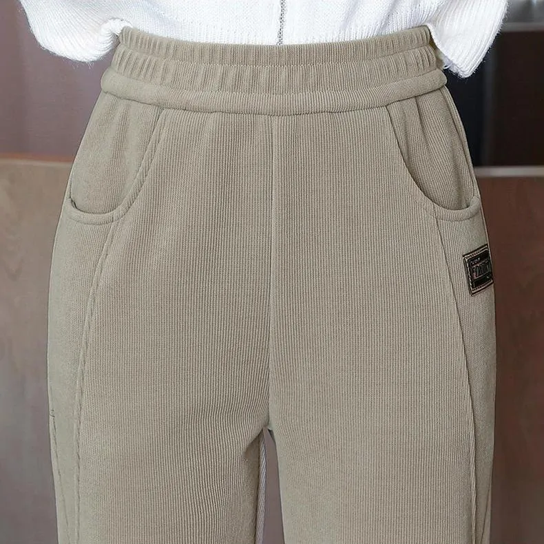 🎁Hot Sale 49% OFF⏳Women's High-waist Warm Faux Fleece-lined Pants