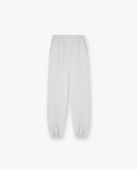 Initial Cuffed Sweatpant - Ice Grey Marl