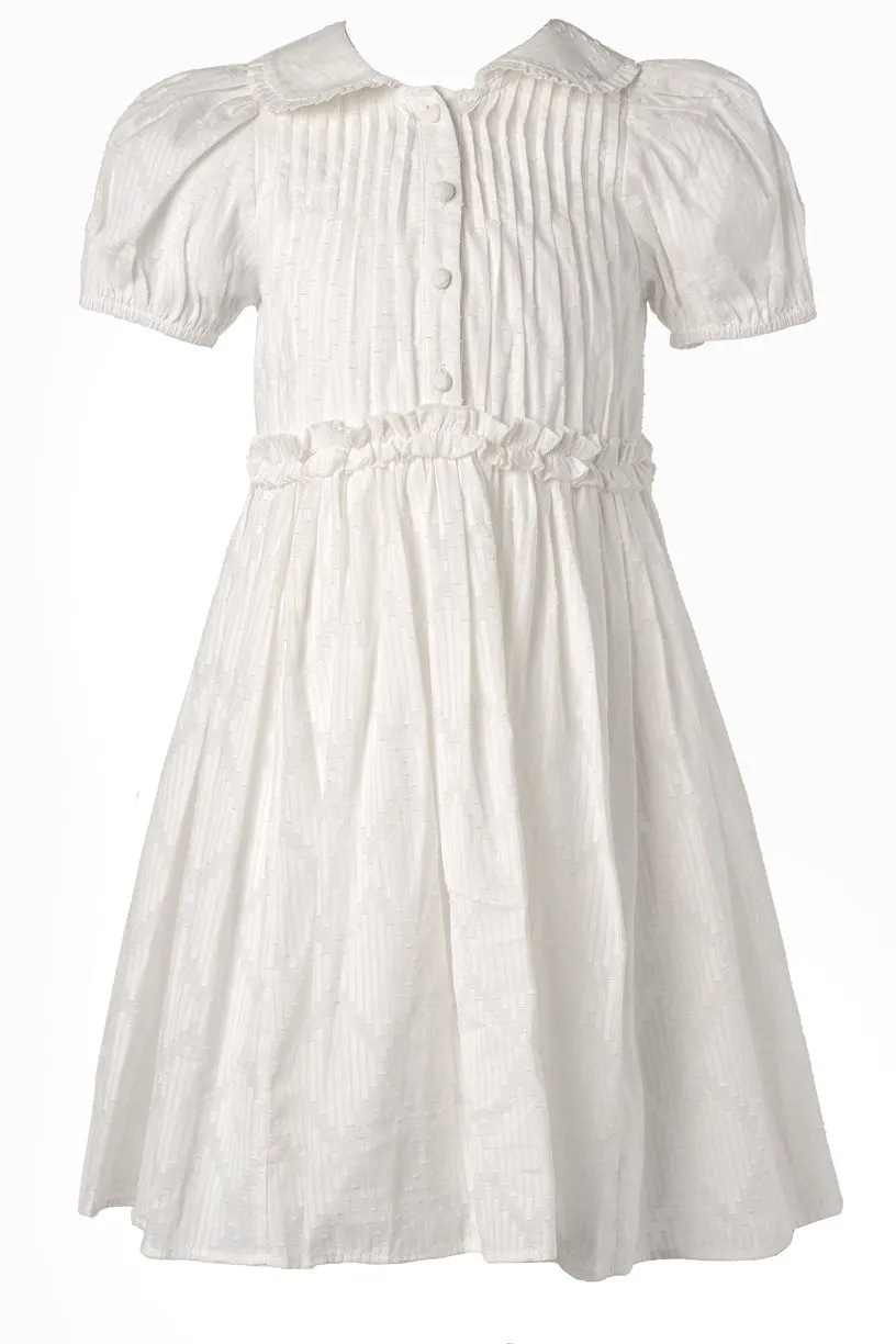 Mini Betty Dress in White - FINAL SALE