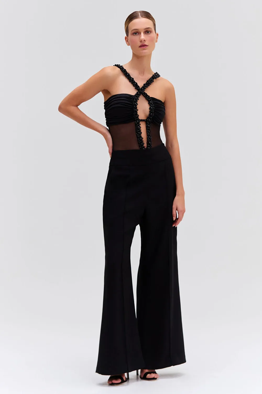 Moonlight Cross-Front Bodysuit
