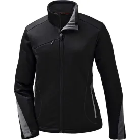 North End Women's Black Escape Bonded Fleece Jacket