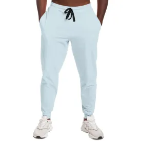 Pale Cyan Joggers | Unisex | with PLUS sizes | Bright Pale Cyan | C10M0Y0K0
