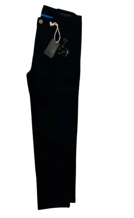 pants cotton chino slim - black