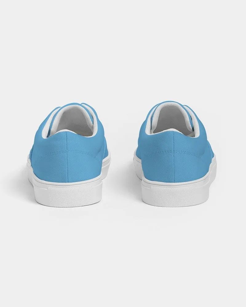 Pastel Cyan Women's Canvas Sneakers | Women's | Bright Pastel Cyan | C60M15Y0K0