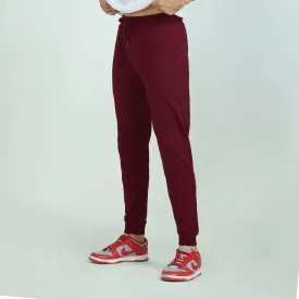 Quest French Terry Cotton-Blend Joggers Scarlet Red