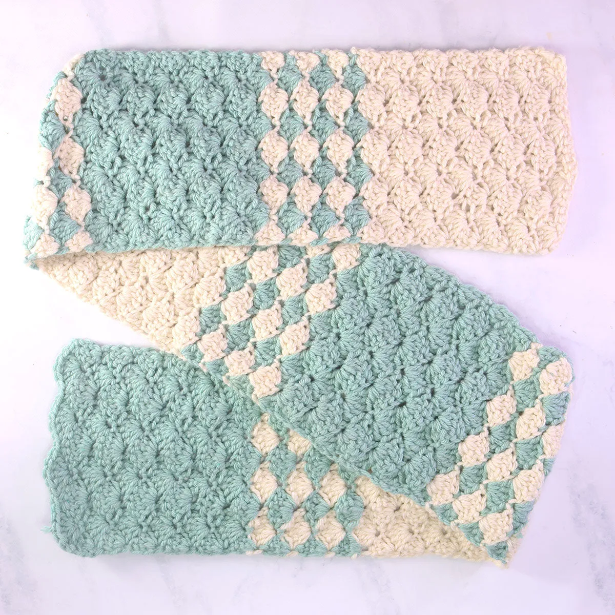 Shell Scarf Crochet Pattern