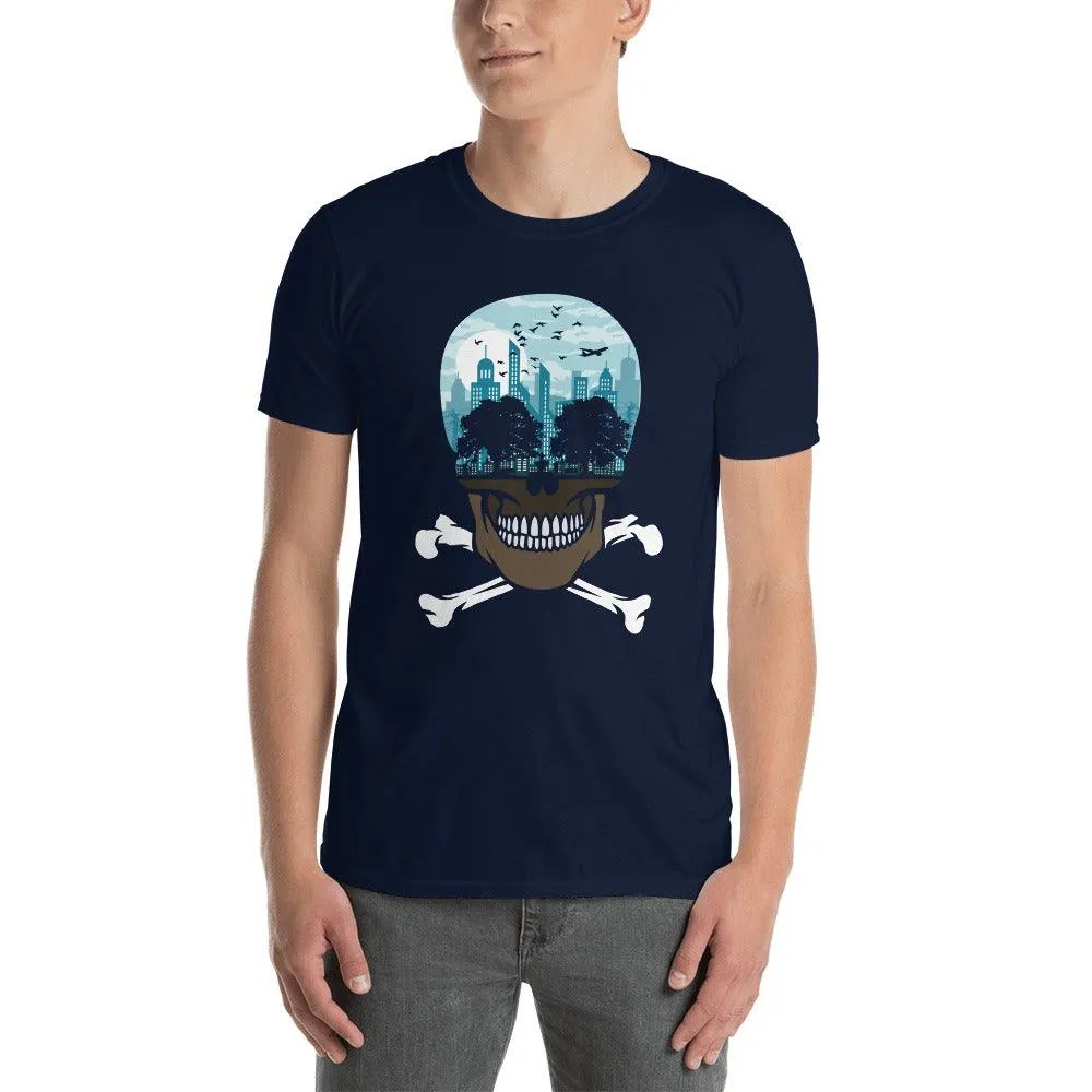 Skull City Short-Sleeve Unisex T-Shirt