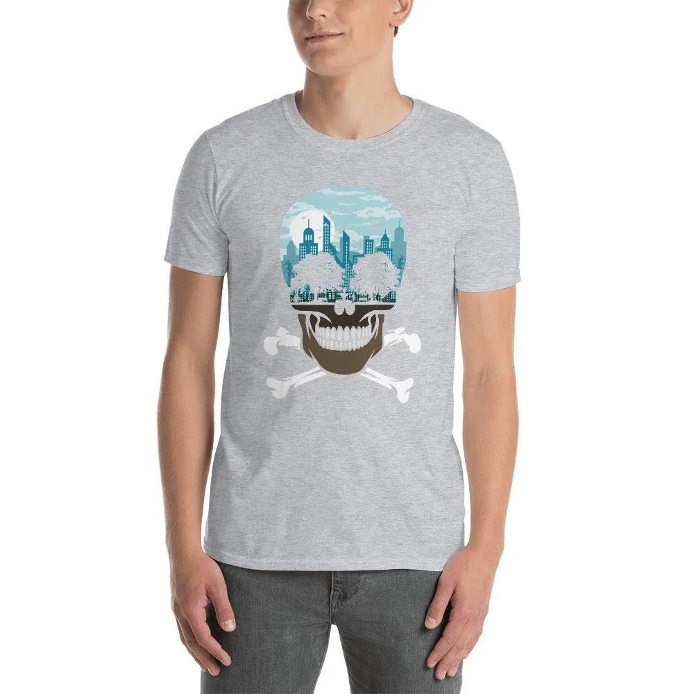 Skull City Short-Sleeve Unisex T-Shirt