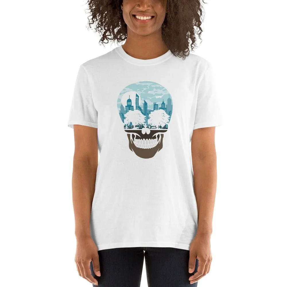 Skull City Short-Sleeve Unisex T-Shirt