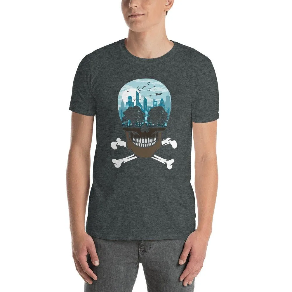 Skull City Short-Sleeve Unisex T-Shirt
