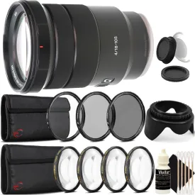 Sony SELP18105G E PZ 18-105mm f/4 G OSS Lens   Filter Accessory Kit