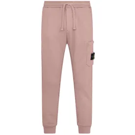 Stone Island Pink Cuffed Sweatpants