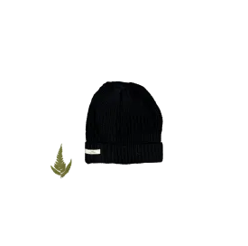 The Chunky Knit Hat - Black