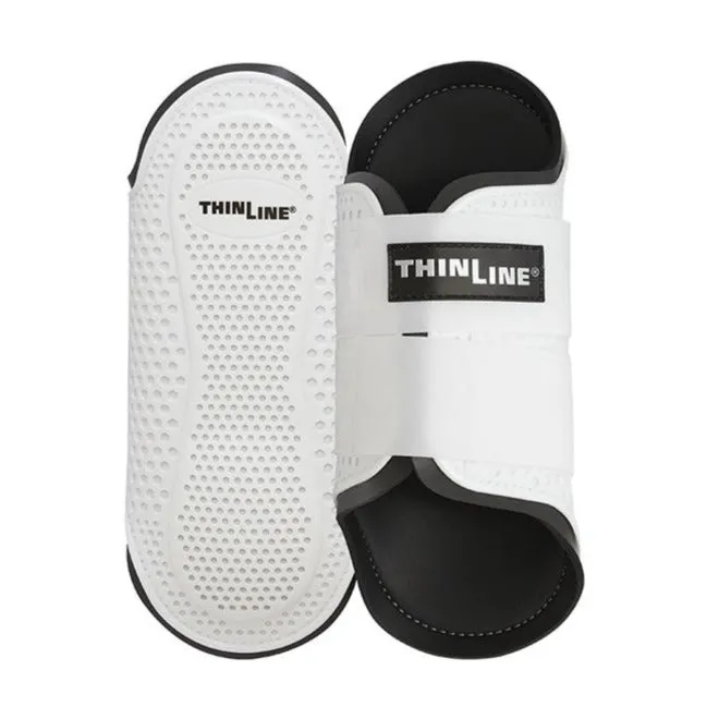 ThinLine Flexible Filly Closed Front Splint Boots White
