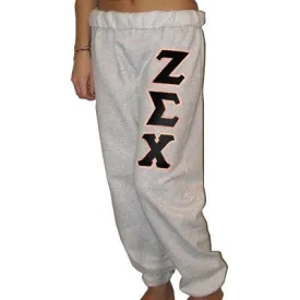 Zeta Sigma Chi Sorority Sweatpants - TWILL